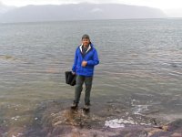 Francisco at water's edge, Sognefjorden