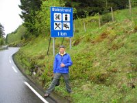 Francisco along the road on a walk we took