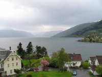 View of Sognefjorden from our room