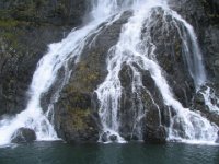 the ferry slowed down so we could take pictures