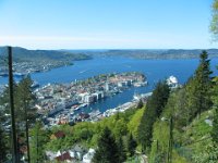 Bergen from funicular