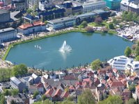 Lille Lungegardsvann from Mt. Floyen