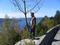 Bill on Mt Floyen overlook
