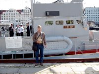 The Captain was anxious to tell us the story of this beautiful, wooden-decked boat, which is still in use today