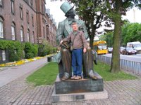 Hans Christian Anderson Statue and Bill