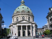 Marmor Kirken (Marble Church) begun in 1749, baroque