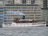 Steemer ferry boat on the Gota alv