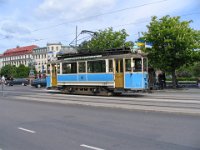 old trolley car still in use