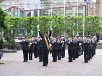 military band in Triangeln Square