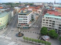 Hotel view of Triangein Square