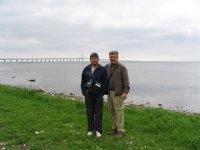 Oresund birdge with Francisco and Bill