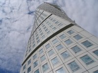 Turning Torso from directly beneath