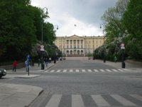 Karl Johan gate and Royal Palace