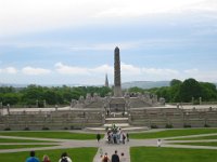 Vigeland Sculpture garden, Monolitten area
