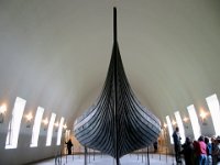 Viking ships were on display