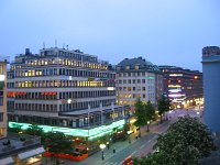 view from our hotel room window