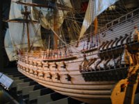 when the wind blew, water flooded into its lower canon holes