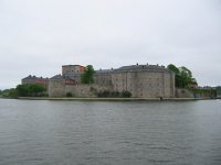 Vaxholm fortress, fortified by King Gustav Vasa in the 16th century