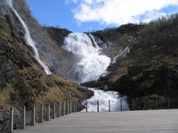 Kjosfossen waterfall